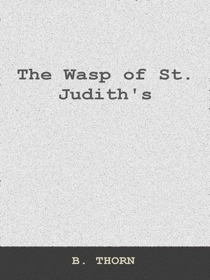 cover image of The Wasp of St. Judith's